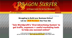 Desktop Screenshot of dragonsurfer.com